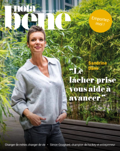 Sandrine Dans nous livre une interview dans le nouveau numéro du magazine Nota Bene.